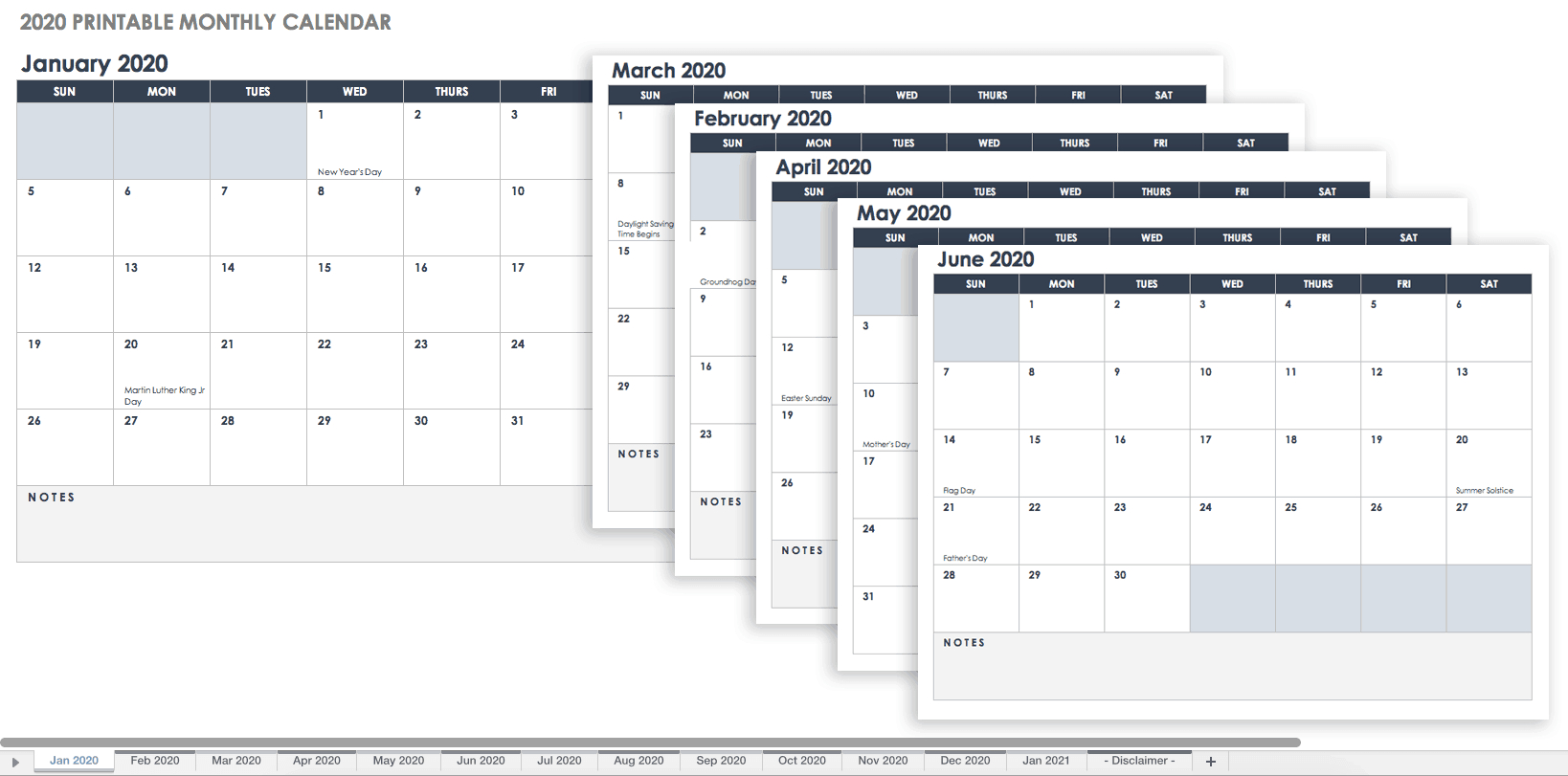 Free, Printable Excel Calendar Templates For 2019 & On Within Blank Monthly Work Schedule Template