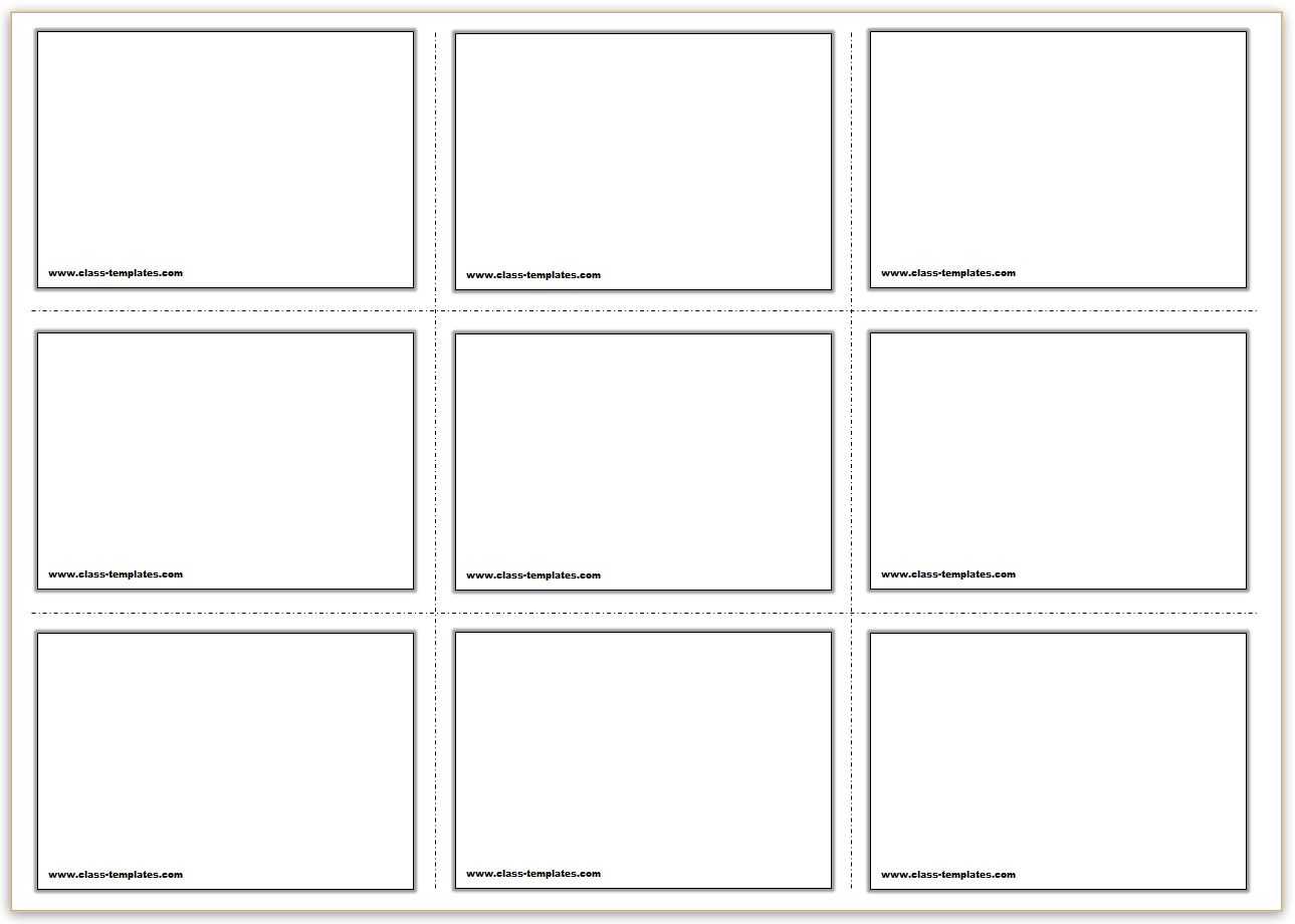 Free Printable Flash Cards Template For Flashcard Template Word