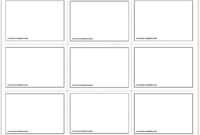 Free Printable Flash Cards Template inside Free Printable Flash Cards Template