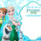 Free Printable Frozen Invitation Templates | Bagvania Free With Regard To Frozen Birthday Card Template