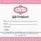 Free Printable Gift Certificates Online For Birthday Throughout Nail Gift Certificate Template Free