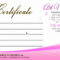 Free Printable Hair Salon Gift Certificate Template | Mult With Regard To Salon Gift Certificate Template