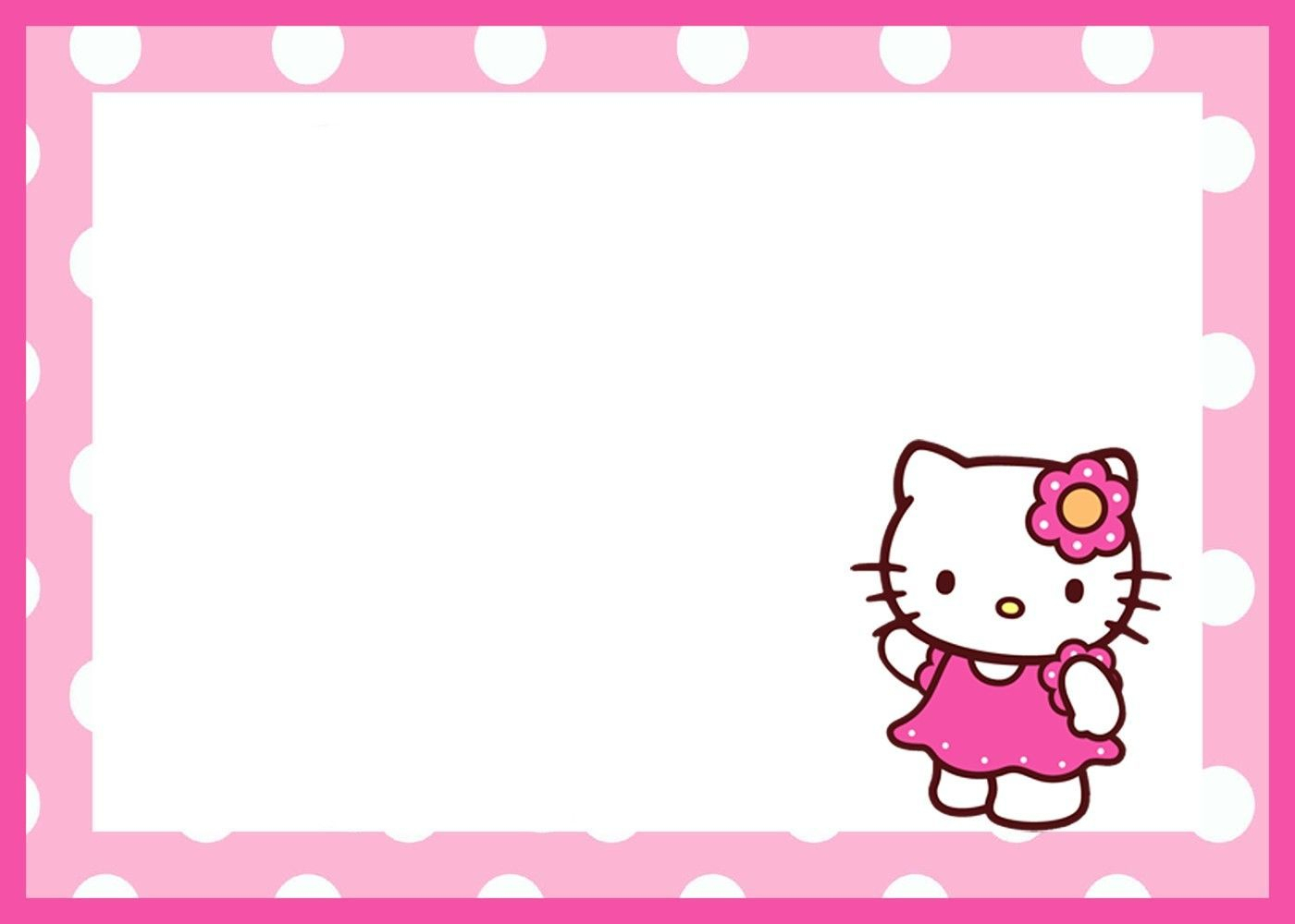Free Printable Hello Kitty Birthday Card | Mult Igry For Hello Kitty Birthday Card Template Free