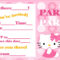 Free Printable Hello Kitty Birthday Card | Mult Igry Pertaining To Hello Kitty Birthday Banner Template Free