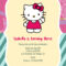 Free Printable Hello Kitty Birthday Invitation Card Template With Hello Kitty Birthday Card Template Free