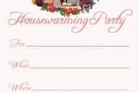 Free Printable Housewarming Party Invitations | Housewarming with regard to Free Housewarming Invitation Card Template