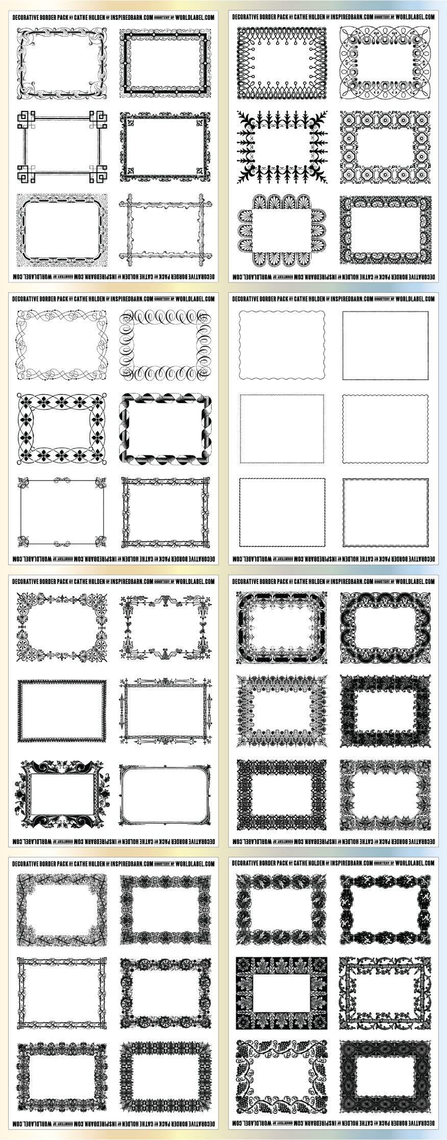Free Printable Labels & Templates, Label Design @worldlabel Pertaining To Labels 8 Per Sheet Template Word