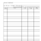 Free Printable Ledger Template | Accounting Templates Pertaining To Blank Ledger Template