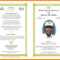 Free Printable Obituary Templates Blank Funeral Program With Regard To Free Obituary Template For Microsoft Word