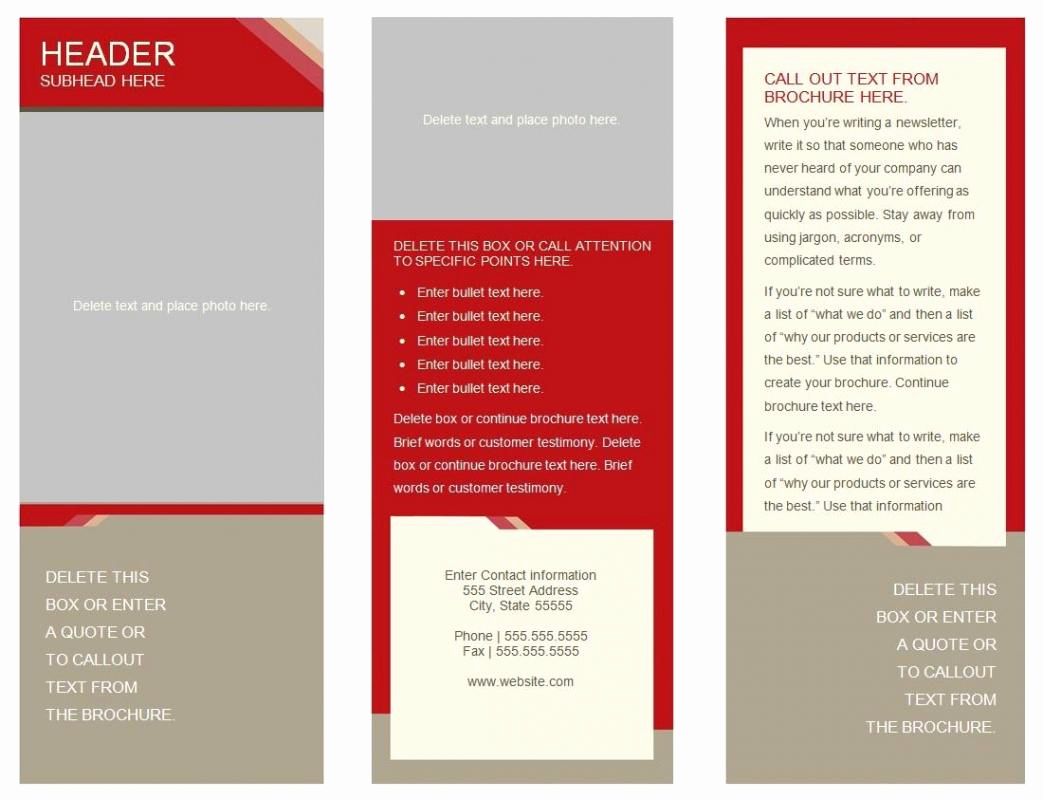 Free Printable Pamphlet Template And 6 Panel Brochure Pertaining To 6 Panel Brochure Template