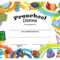 Free Printable Preschool Diplomas | Preschool Classroom For Preschool Graduation Certificate Template Free