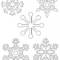 Free Printable Snowflake Templates – Large & Small Stencil Within Blank Snowflake Template
