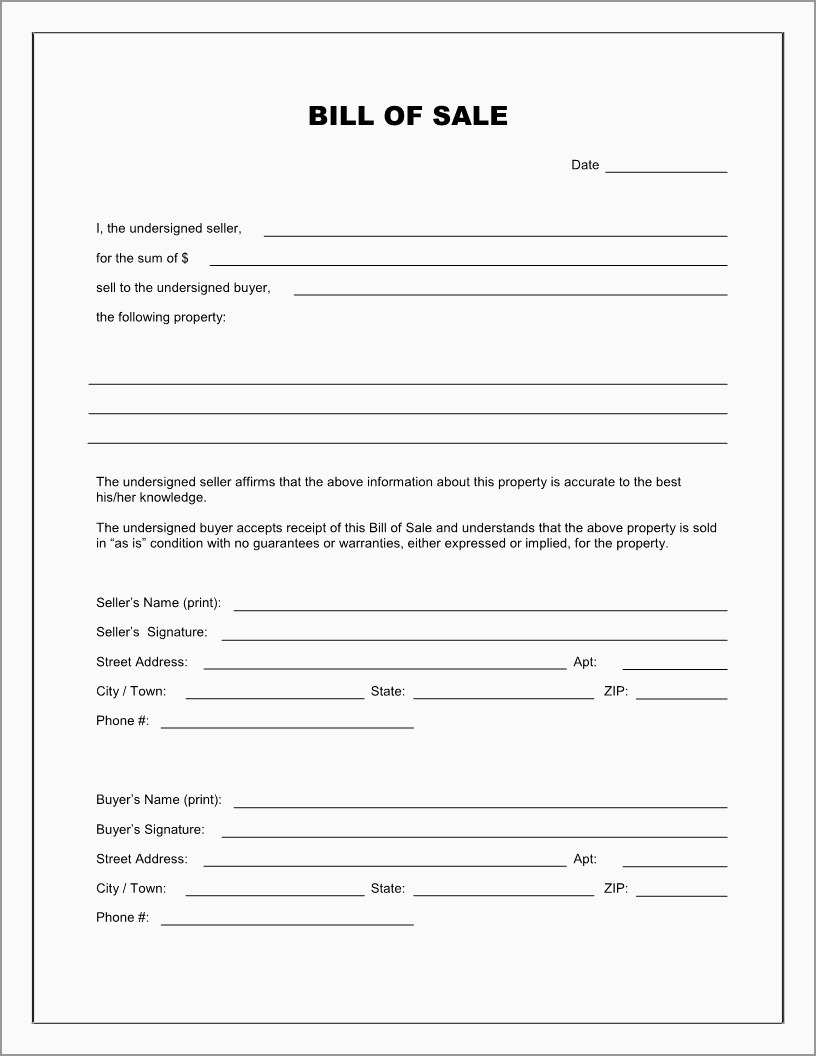 Free Printable Texas Vehicle Bill Of Sale Form Automotive Throughout Car Bill Of Sale Word Template