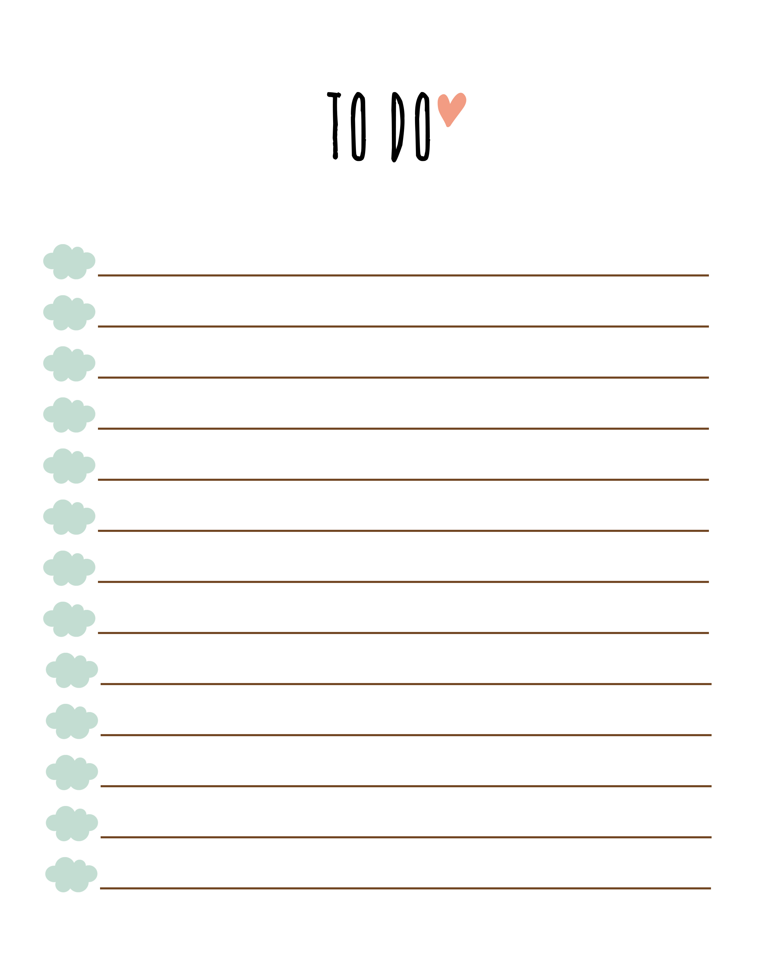 Free Printable To Do List Templates | Latest Calendar Inside Blank To Do List Template