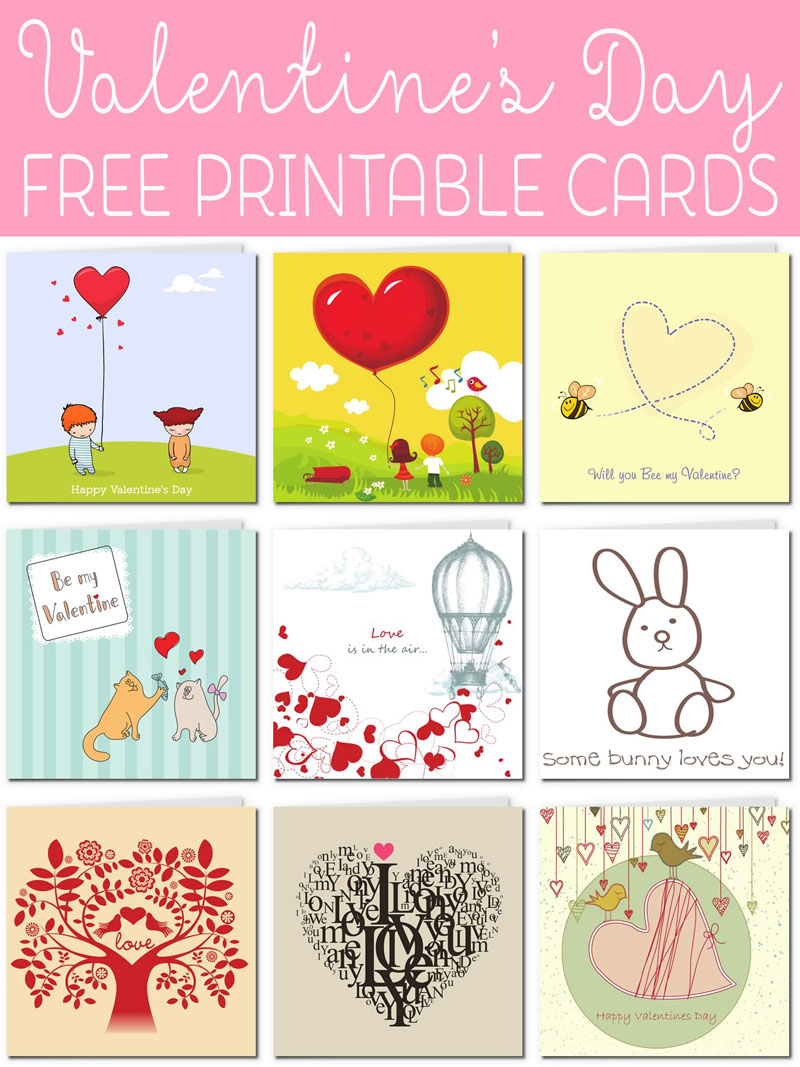 Free Printable Valentine Cards Pertaining To Valentine Card Template For Kids