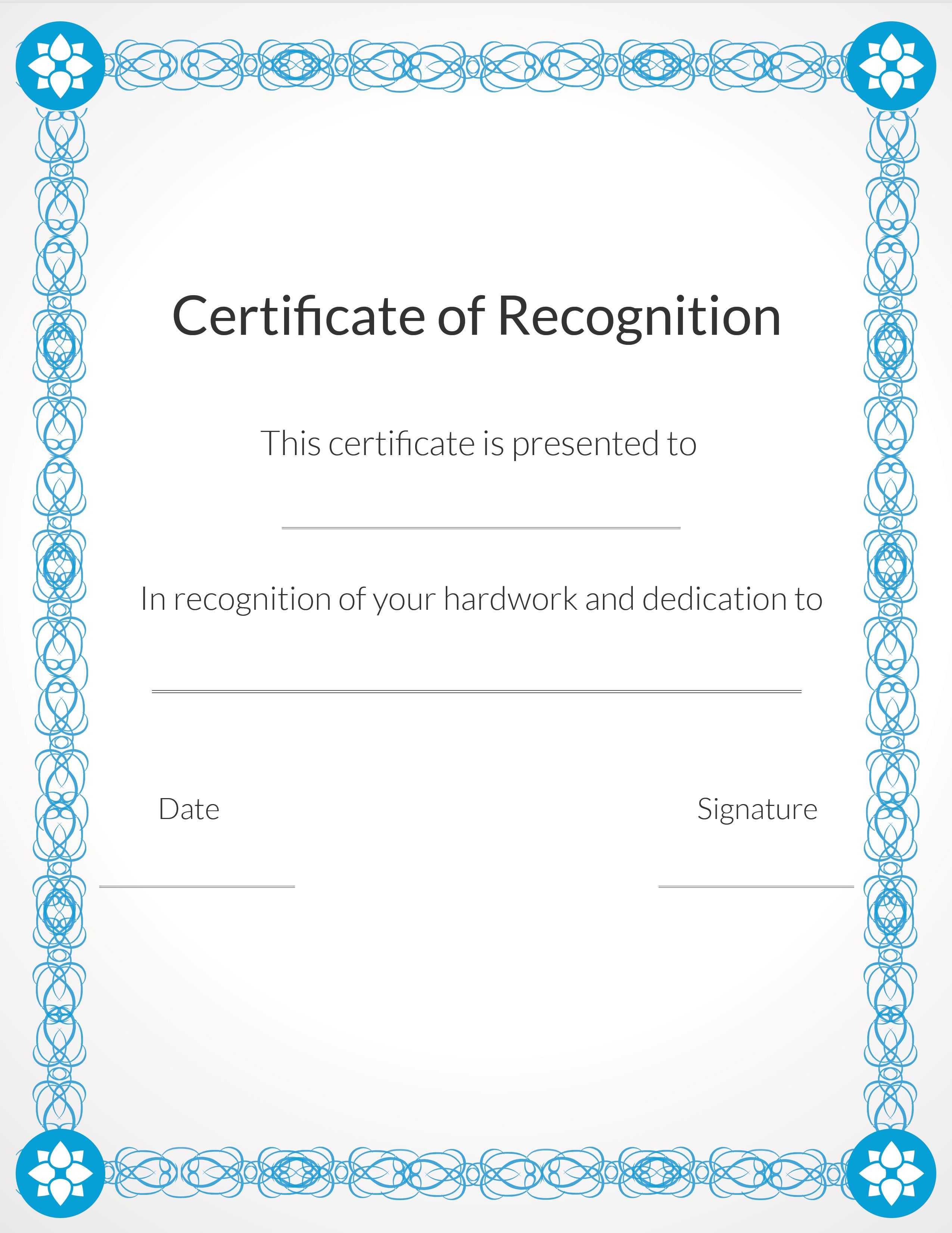 Free, Printable Volunteer Recognition And Appreciation In Track And Field Certificate Templates Free