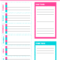 Free Printable Weekly Cleaning Checklist – Sarah Titus With Regard To Blank Cleaning Schedule Template