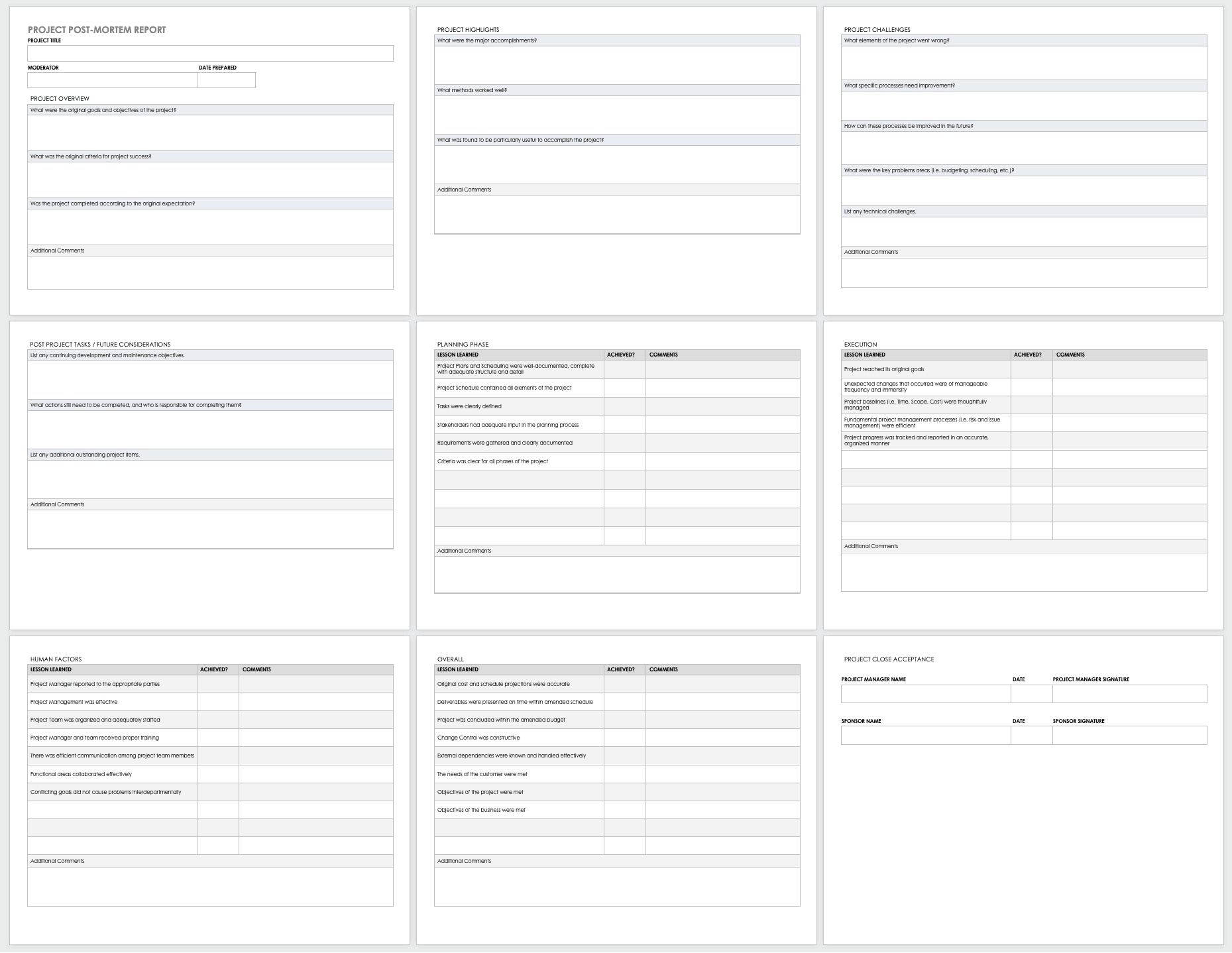 Free Project Report Templates | Smartsheet Regarding Post Project Report Template