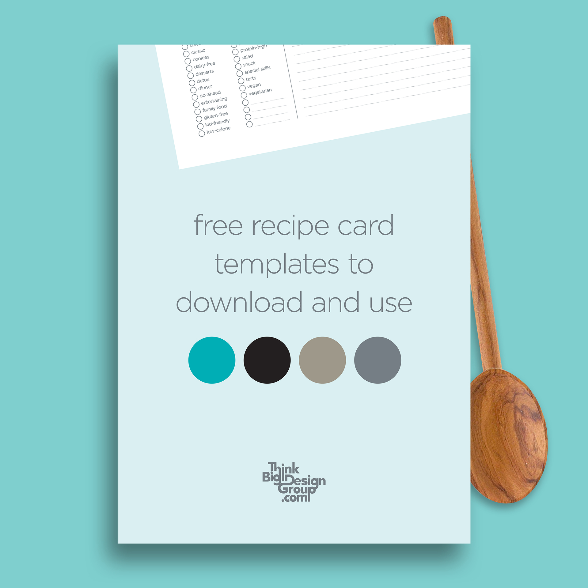 Free Recipe Card Templates With Regard To Recipe Card Design Template