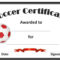 Free Soccer Certificate Templates | Spiderman Face | Soccer Within Soccer Award Certificate Template