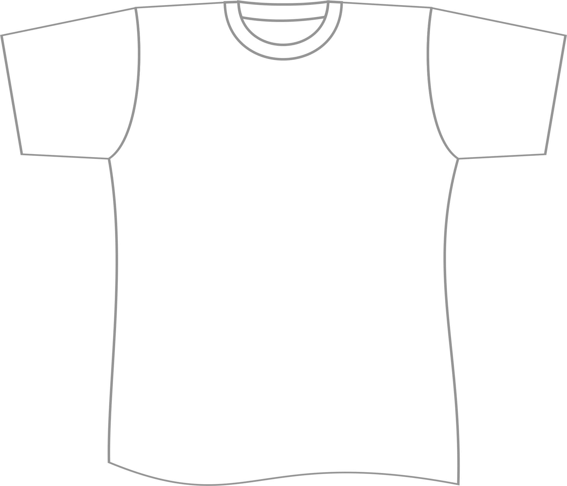 Free T Shirt Template Printable, Download Free Clip Art Inside Blank Tshirt Template Pdf