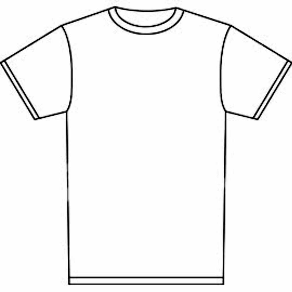 Free T Shirt Template Printable, Download Free Clip Art Throughout Blank T Shirt Outline Template