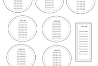 Free Table Seating Chart Template | Seating Charts In 2019 with regard to Wedding Seating Chart Template Word