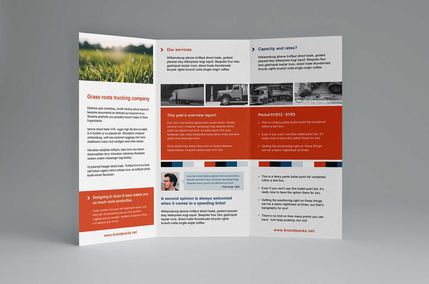 Free Trifold Brochure Template In Psd, Ai & Vector - Brandpacks Throughout 3 Fold Brochure Template Free