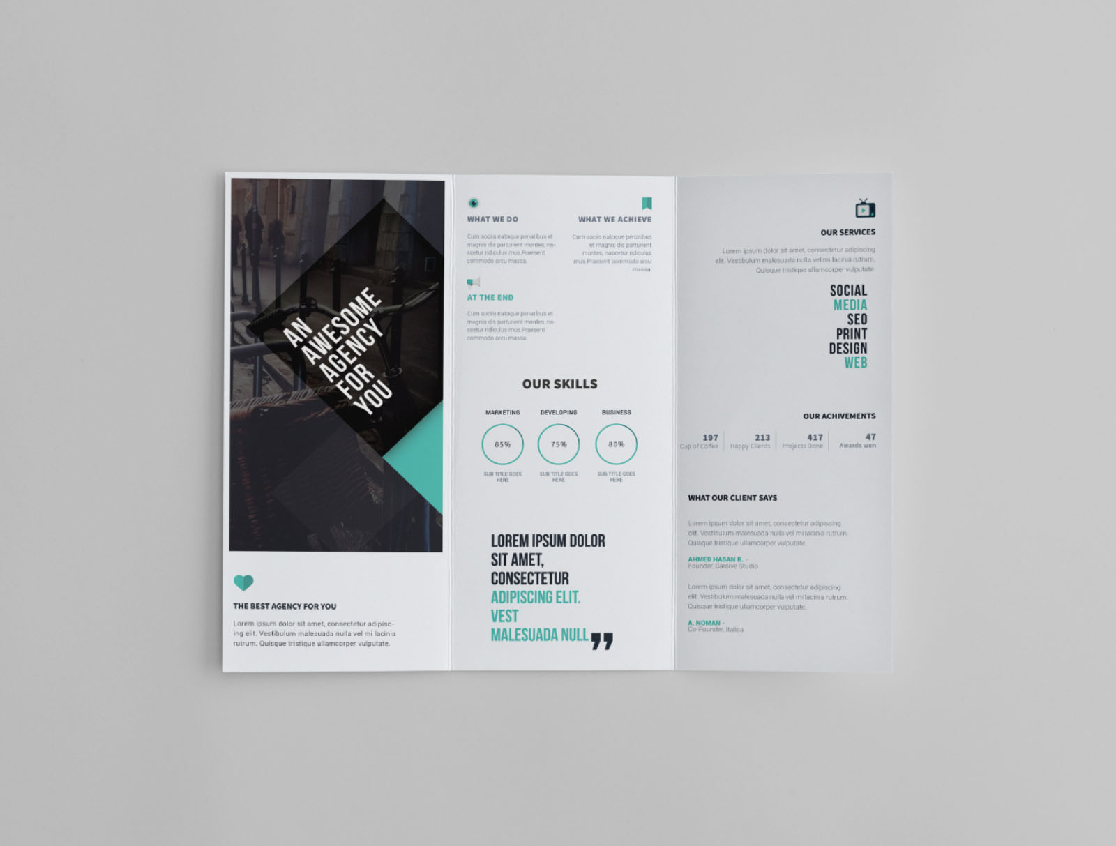 Free Trifold Brochure Template With Regard To Tri Fold Brochure Template Illustrator Free