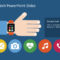 Free Wearable Technology Powerpoint Slides Regarding High Tech Powerpoint Template