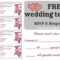 Free Wedding Rsvp &amp; Response Card Template Templat | Wedding regarding Free Printable Wedding Rsvp Card Templates