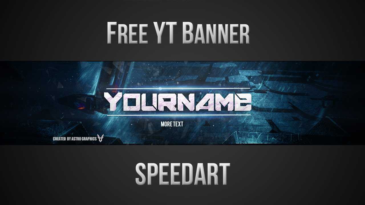 Free Youtube Banner Template (Psd) *new 2015* For Banner Template For Photoshop