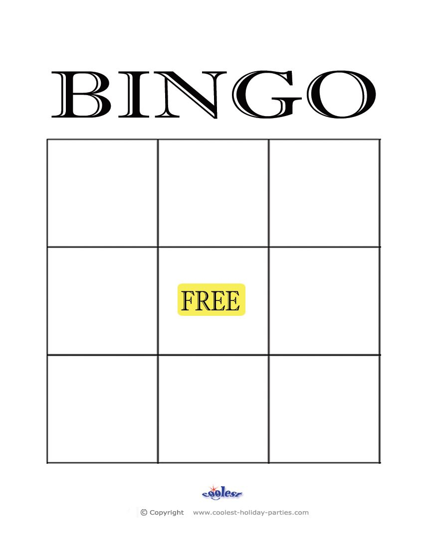 Free+Printable+Blank+Bingo+Cards+Template | Bingo Card With Blank Bingo Template Pdf