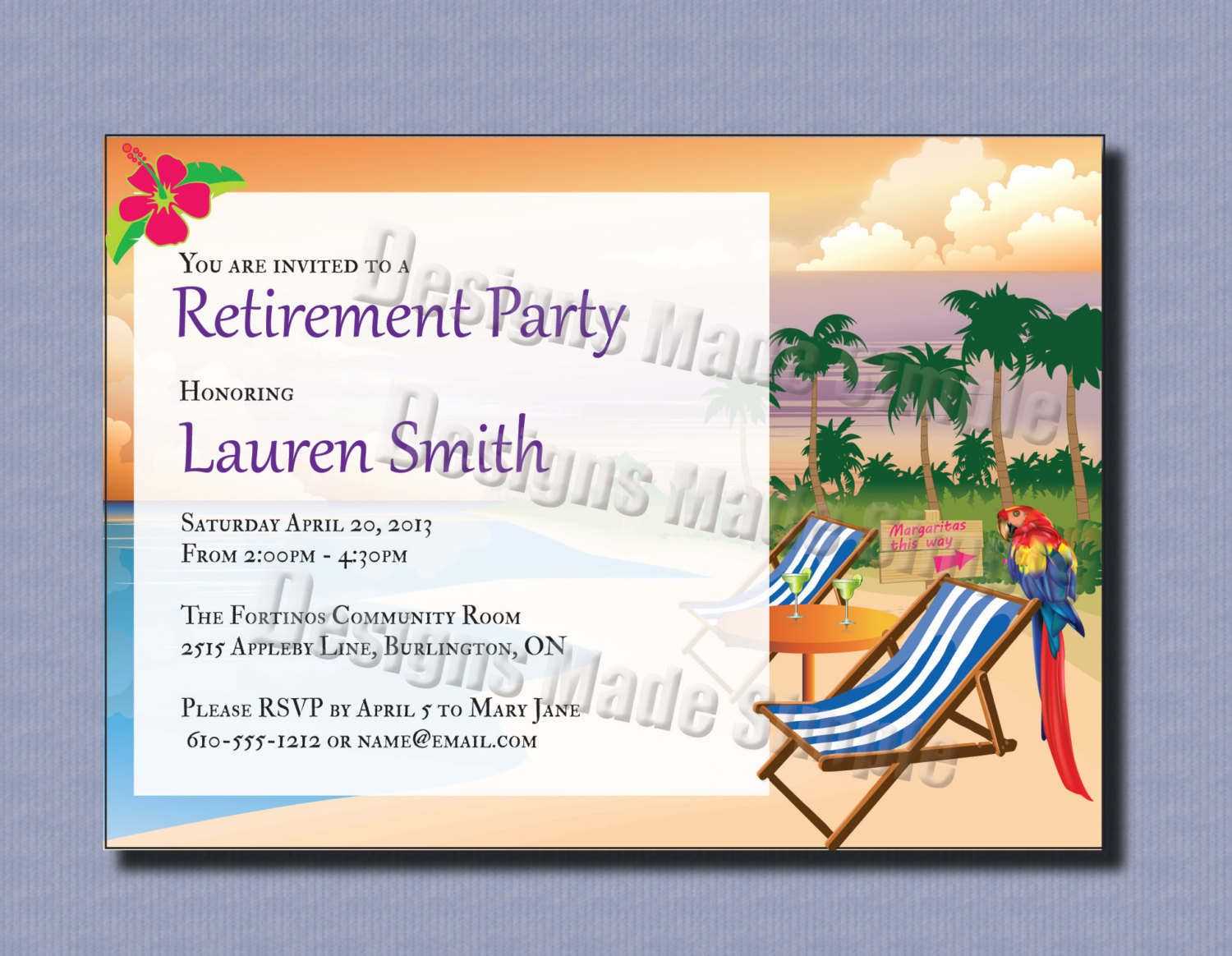 Free+Printable+Retirement+Party+Invitations | Retirement For Retirement Card Template