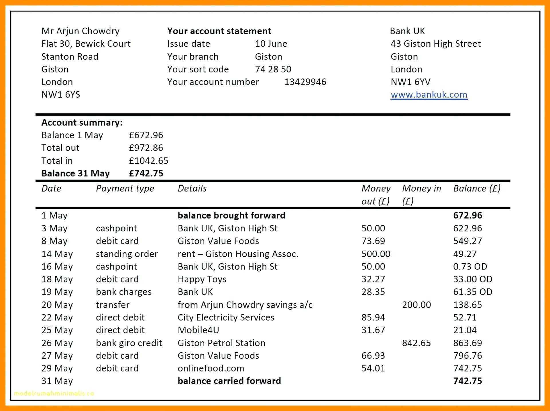 Fuel Reconciliation Template – Verypage.co In Credit Card Statement Template Excel