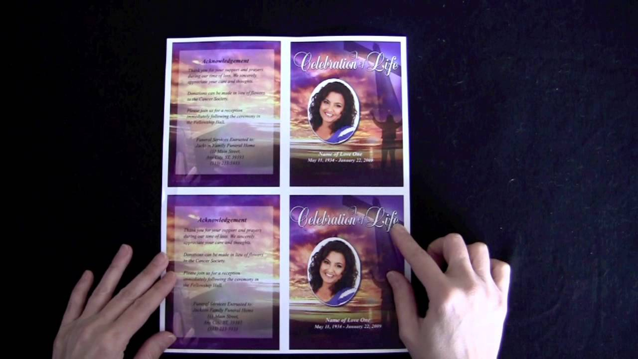 Funeral Memorial Cards Pertaining To Memorial Card Template Word