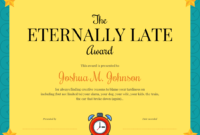 Funny Certificate Template Template - Venngage within Funny Certificate Templates