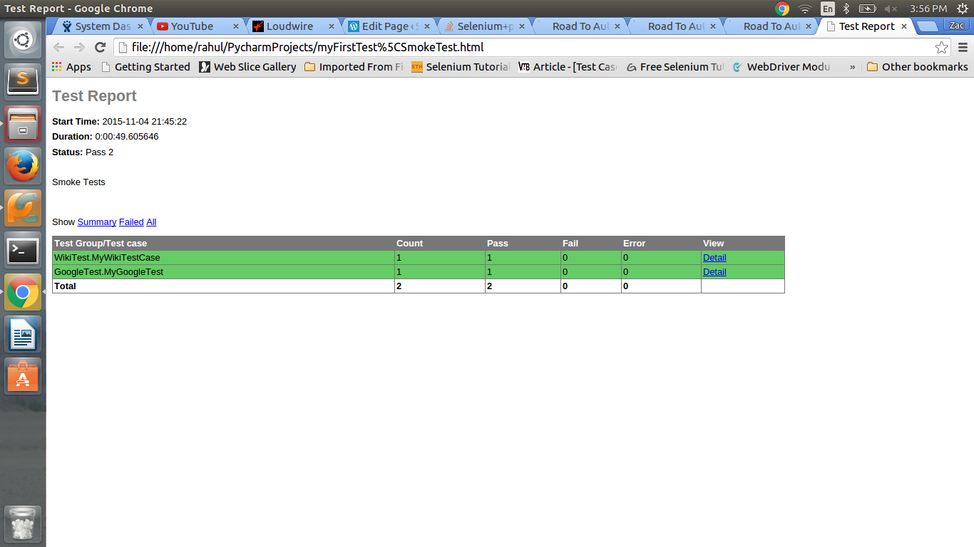 Generating A Html Report – All Things Selenium And Qa Inside Test Exit Report Template