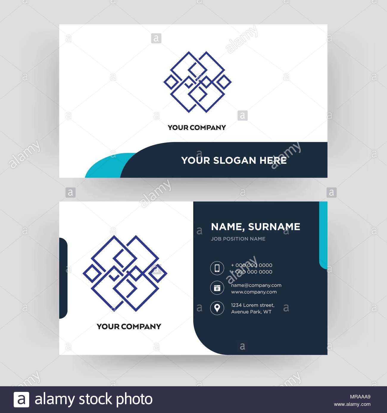 Generic, Business Card Design Template, Visiting For Your Inside Generic Business Card Template