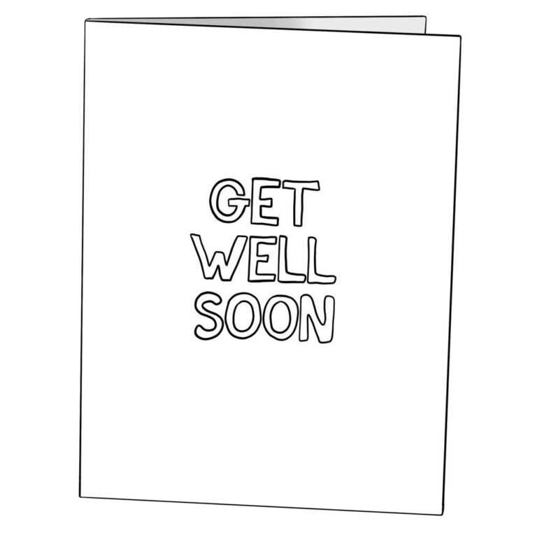 Get Well Soon Card Template | Free Printable Papercraft pertaining to ...