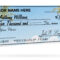 Giant Checks Throughout Customizable Blank Check Template