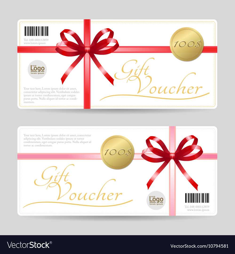 Gift Card Or Gift Voucher Template Regarding Gift Card Template Illustrator