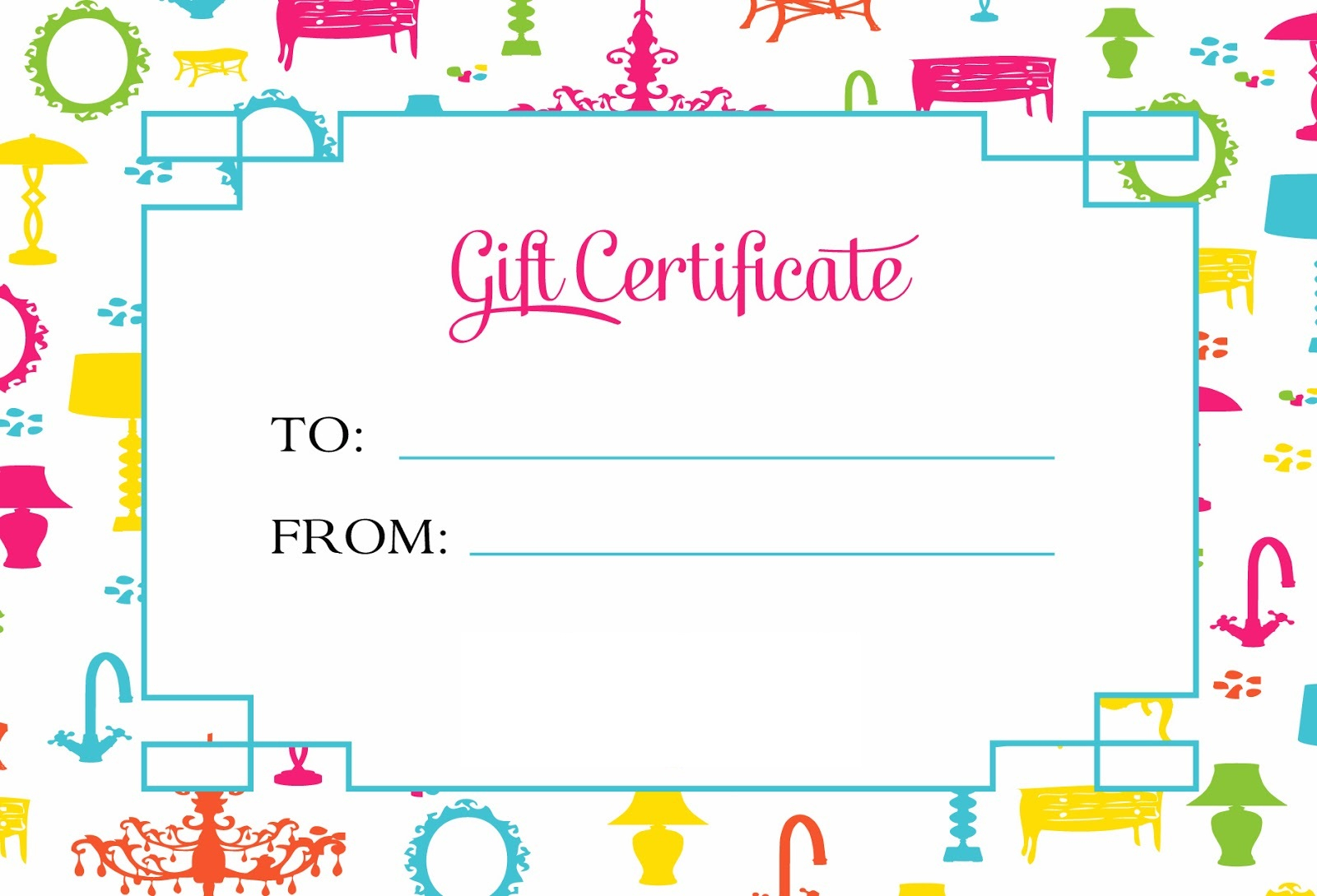 Gift Certificate Template For Kids Blanks | Loving Printable Throughout Kids Gift Certificate Template
