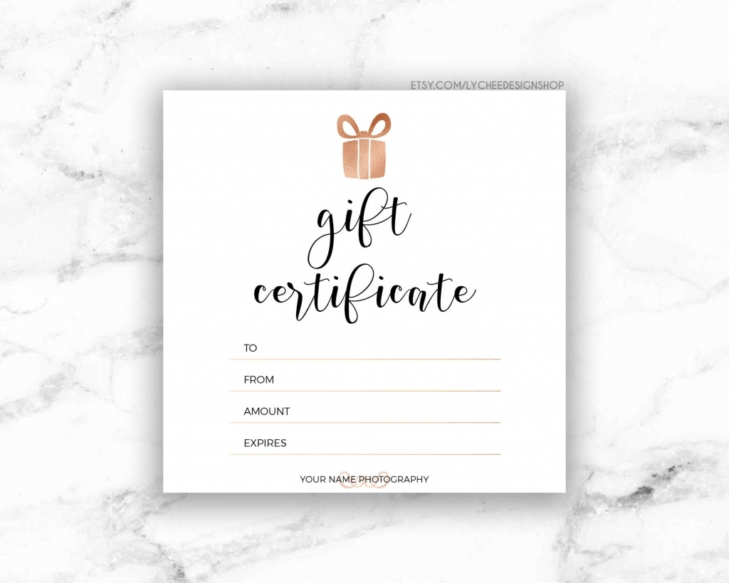 Gift Certificate Template | Free Download Template Design Intended For Free Photography Gift Certificate Template