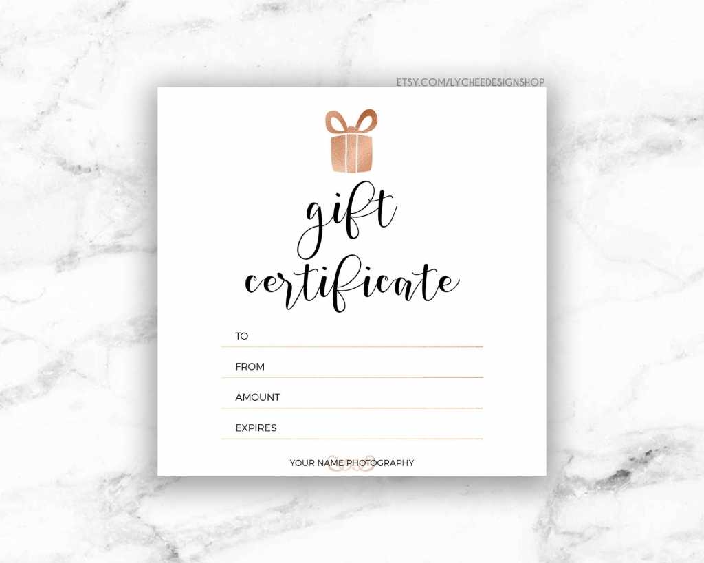 Gift Certificate Template | Free Download Template Design Intended For Free Photography Gift Certificate Template