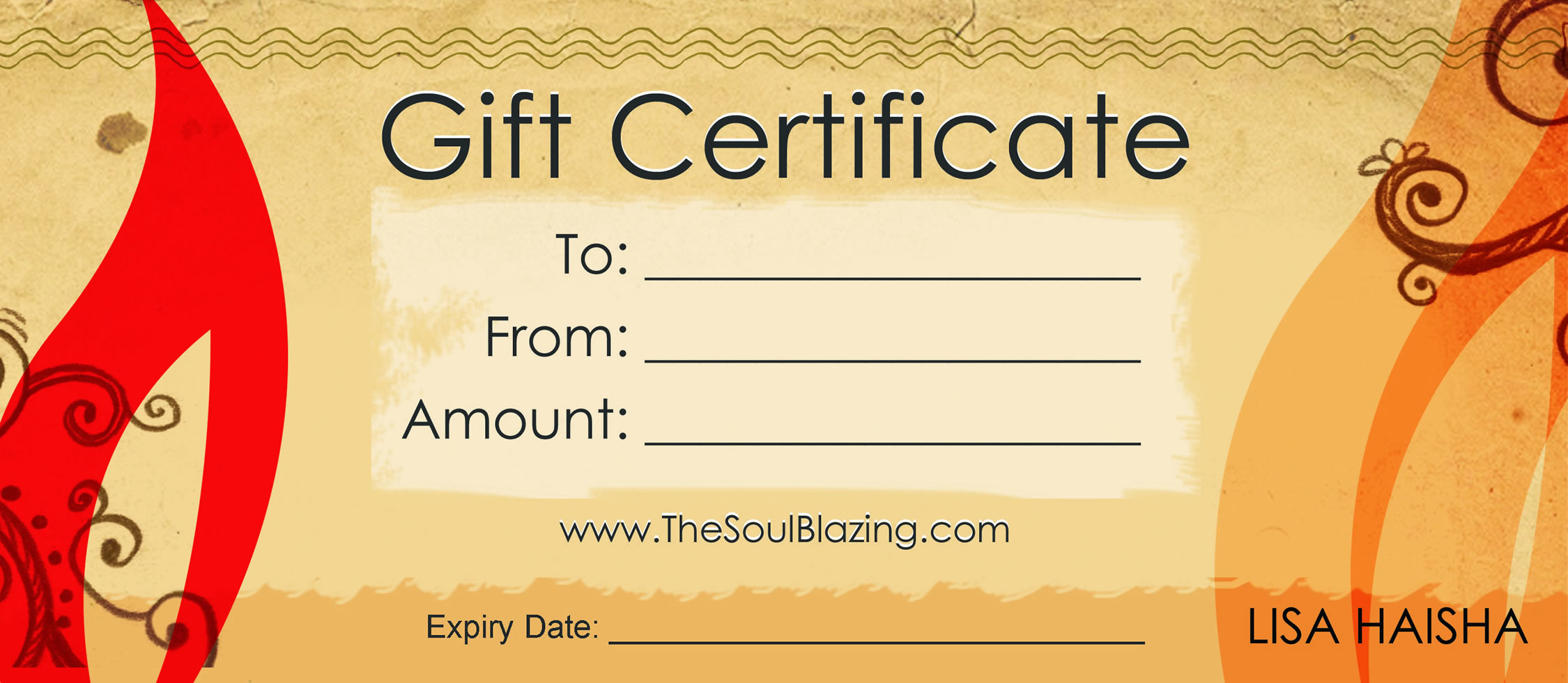 Gift Certificates Throughout Restaurant Gift Certificate Template