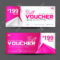 Gift Voucher Template, Coupon Design, Pink Gift Certificate,.. Inside Pink Gift Certificate Template
