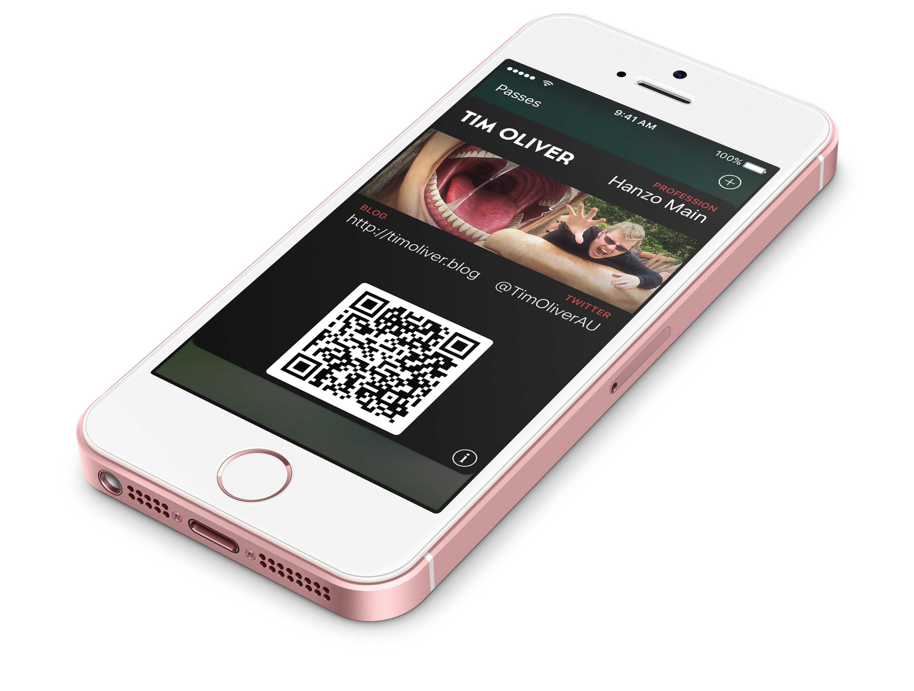 Github – Timoliver/passkit Business Card: A Template For Ios With Iphone Business Card Template