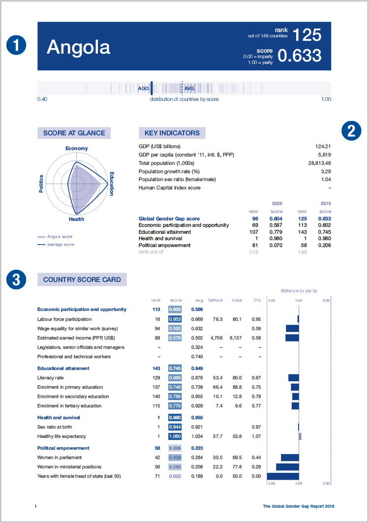 Global Gender Gap Report 2018 – Reports – World Economic Forum Intended For Country Report Template Middle School