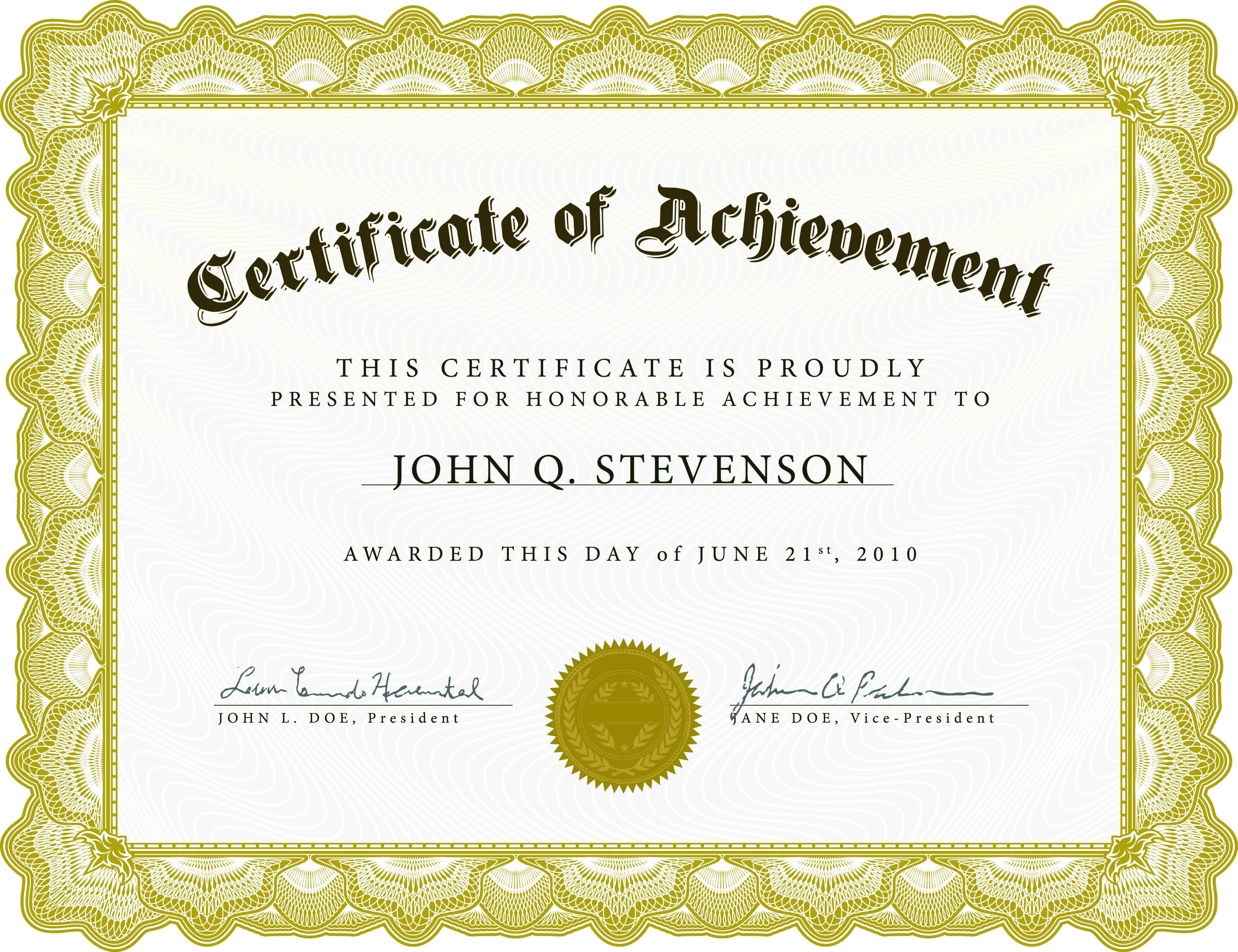Gold Banner Award Authority Certificate Template Intended For Certificate Authority Templates